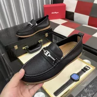 $92.00 USD Salvatore Ferragamo Leather Shoes For Men #1362175