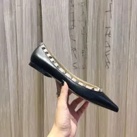 $92.00 USD Valentino Flat Shoes For Women #1362296