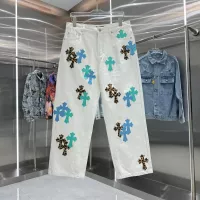 $52.00 USD Chrome Hearts Jeans For Unisex #1362731