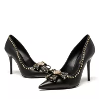 $80.00 USD Versace High-Heeled Shoes For Women #1363344