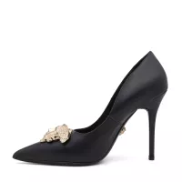 $80.00 USD Versace High-Heeled Shoes For Women #1363349