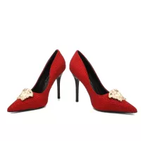 $82.00 USD Versace High-Heeled Shoes For Women #1363352