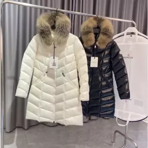 Replica Moncler Down Feather Coat Long Sleeved For Women #1363761 $225.00 USD for Wholesale