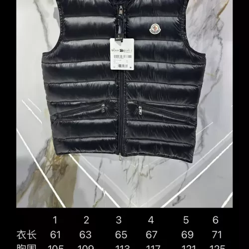 Replica Moncler Down Feather Coat Sleeveless For Unisex #1363769 $92.00 USD for Wholesale