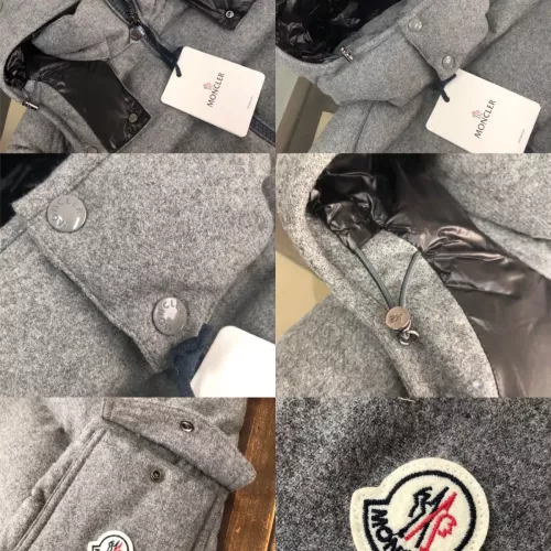 Replica Moncler Down Feather Coat Long Sleeved For Unisex #1363886 $210.00 USD for Wholesale