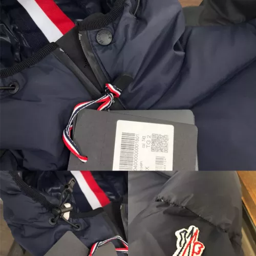 Replica Moncler Down Feather Coat Long Sleeved For Unisex #1363930 $205.00 USD for Wholesale