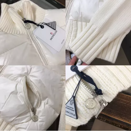 Replica Moncler Down Feather Coat Long Sleeved For Women #1363954 $132.00 USD for Wholesale