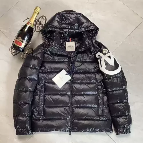 Replica Moncler Down Feather Coat Long Sleeved For Men #1365002, $130.00 USD, [ITEM#1365002], Replica Moncler Down Feather Coat outlet from China