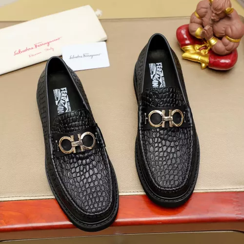 Salvatore Ferragamo Leather Shoes For Men #1367304