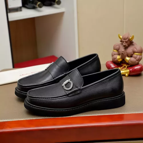 Salvatore Ferragamo Leather Shoes For Men #1367847