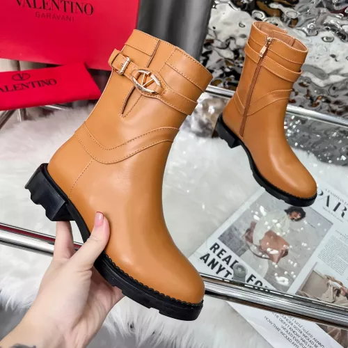 Replica Valentino Boots For Women #1368599, $115.00 USD, [ITEM#1368599], Replica Valentino Boots outlet from China