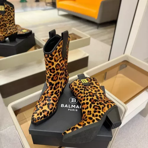 Replica Balmain Boots For Women #1368770 $192.00 USD for Wholesale