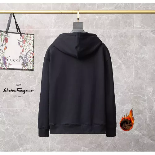 Replica Salvatore Ferragamo Hoodies Long Sleeved For Men #1369441 $45.00 USD for Wholesale