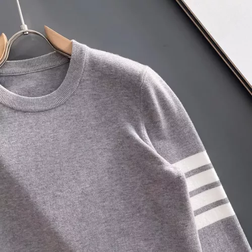 Replica Thom Browne TB Sweaters Long Sleeved For Men #1369753 $56.00 USD for Wholesale