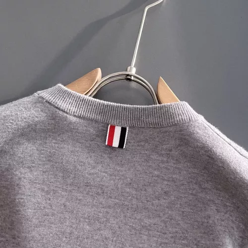 Replica Thom Browne TB Sweaters Long Sleeved For Men #1369753 $56.00 USD for Wholesale