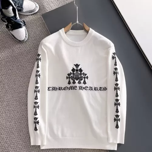 Replica Chrome Hearts Sweaters Long Sleeved For Men #1369773, $56.00 USD, [ITEM#1369773], Replica Chrome Hearts Sweaters outlet from China