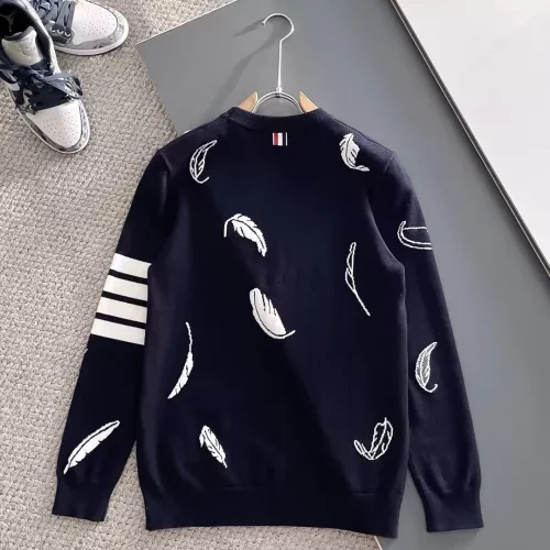 Replica Thom Browne TB Sweaters Long Sleeved For Men #1369812 $56.00 USD for Wholesale