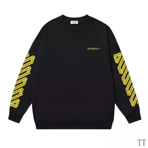 Replica Off-White Hoodies Long Sleeved For Unisex #1370764 $45.00 USD for Wholesale