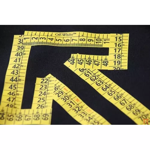 Replica Off-White Hoodies Long Sleeved For Unisex #1370764 $45.00 USD for Wholesale