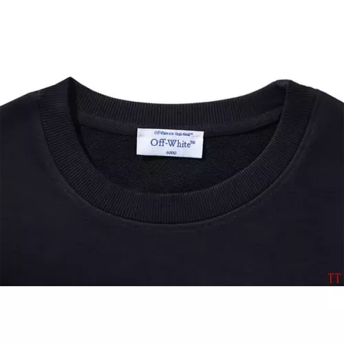 Replica Off-White Hoodies Long Sleeved For Unisex #1370764 $45.00 USD for Wholesale