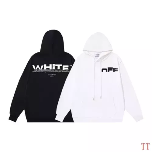 Replica Off-White Hoodies Long Sleeved For Unisex #1370773 $52.00 USD for Wholesale