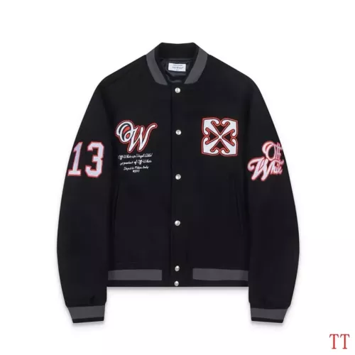 Replica Off-White Jackets Long Sleeved For Unisex #1370775, $98.00 USD, [ITEM#1370775], Replica Off-White Jackets outlet from China