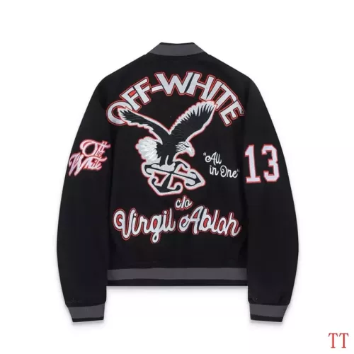 Replica Off-White Jackets Long Sleeved For Unisex #1370775 $98.00 USD for Wholesale