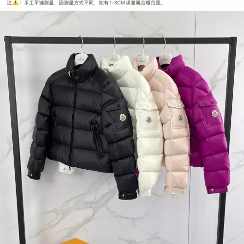 Replica Moncler Down Feather Coat Long Sleeved For Women #1371073 $160.00 USD for Wholesale