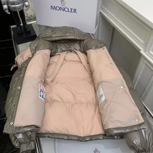 Replica Moncler Down Feather Coat Long Sleeved For Women #1371144 $170.00 USD for Wholesale