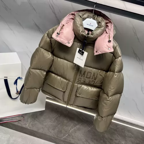 Replica Moncler Down Feather Coat Long Sleeved For Women #1371165 $160.00 USD for Wholesale