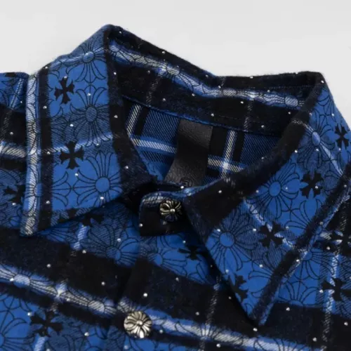 Replica Chrome Hearts Shirts Long Sleeved For Unisex #1371181 $52.00 USD for Wholesale