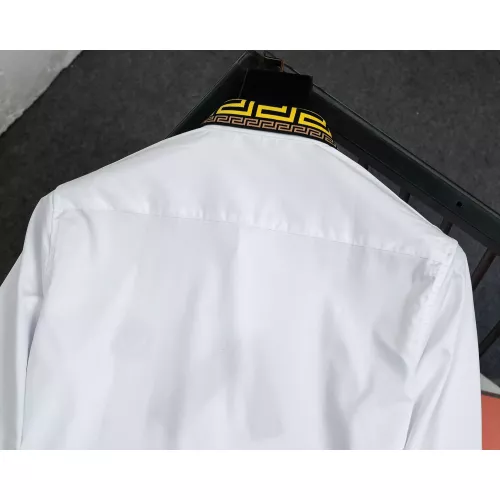 Replica Versace Shirts Long Sleeved For Men #1371271 $40.00 USD for Wholesale