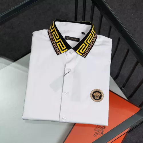 Replica Versace Shirts Long Sleeved For Men #1371271 $40.00 USD for Wholesale