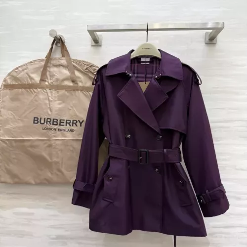 Replica Burberry Trench Coat Long Sleeved For Women #1371330, $162.00 USD, [ITEM#1371330], Replica Burberry Trench Coat outlet from China