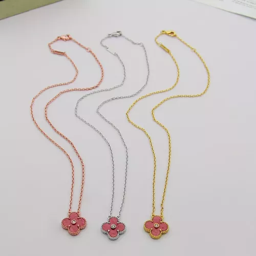 Replica Van Cleef & Arpels Necklaces For Women #1371405 $25.00 USD for Wholesale