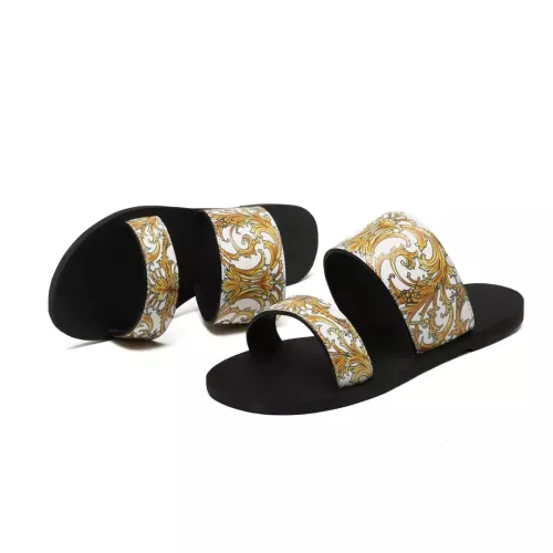 Replica Versace Slippers For Women #1371988 $72.00 USD for Wholesale