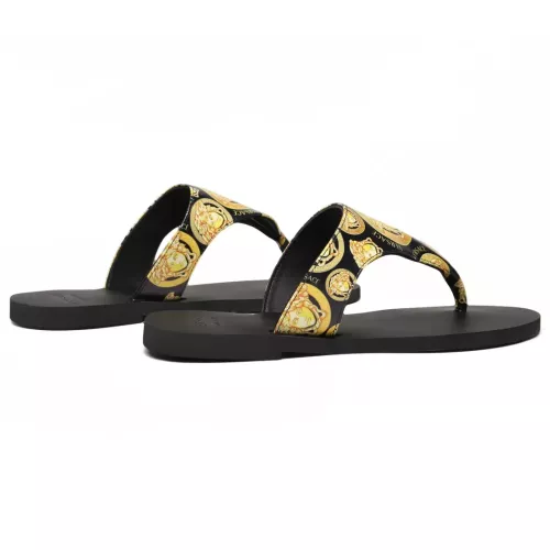Replica Versace Slippers For Women #1371996 $72.00 USD for Wholesale