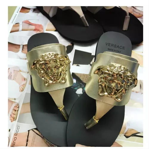 Replica Versace Slippers For Women #1372014 $72.00 USD for Wholesale
