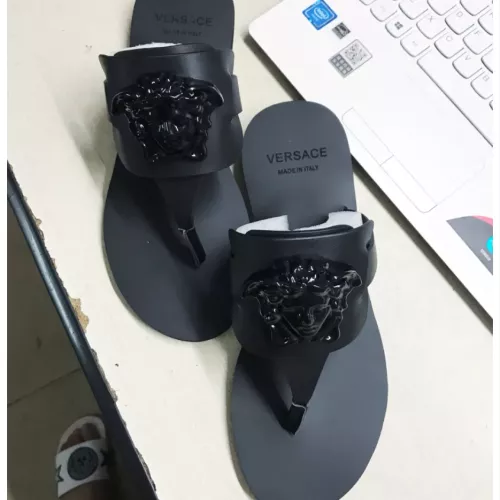 Replica Versace Slippers For Women #1372016 $72.00 USD for Wholesale