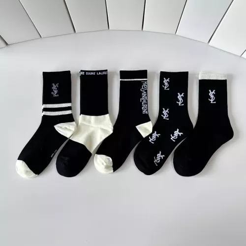 Replica Yves Saint Laurent YSL Socks #1372592 $29.00 USD for Wholesale