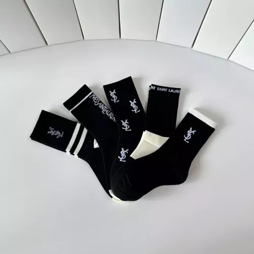 Replica Yves Saint Laurent YSL Socks #1372592 $29.00 USD for Wholesale