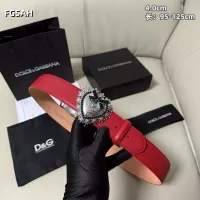$72.00 USD Dolce & Gabbana D&G AAA Quality Belts For Unisex #1365301