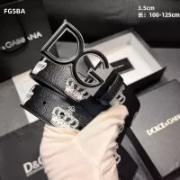 $82.00 USD Dolce & Gabbana D&G AAA Quality Belts For Men #1365325
