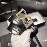 $82.00 USD Dolce & Gabbana D&G AAA Quality Belts For Men #1365326