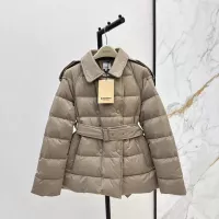 $235.00 USD Burberry Down Feather Coat Long Sleeved For Women #1366313
