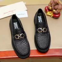 $96.00 USD Salvatore Ferragamo Leather Shoes For Men #1367304