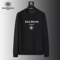 $39.00 USD Balmain Hoodies Long Sleeved For Men #1370572