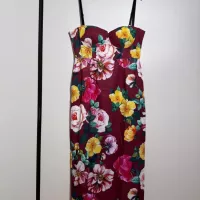 $102.00 USD Dolce & Gabbana Dresses Sleeveless For Women #1370643