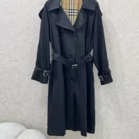 $160.00 USD Burberry Trench Coat Long Sleeved For Women #1370674