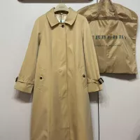 $192.00 USD Burberry Trench Coat Long Sleeved For Women #1371109